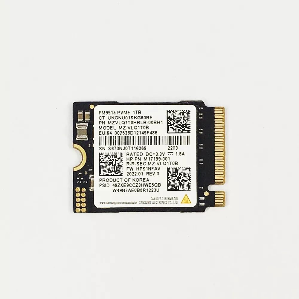 PM991A 256GB 512GB 1TB SSD M.2 2230 Internal Solid State Drive